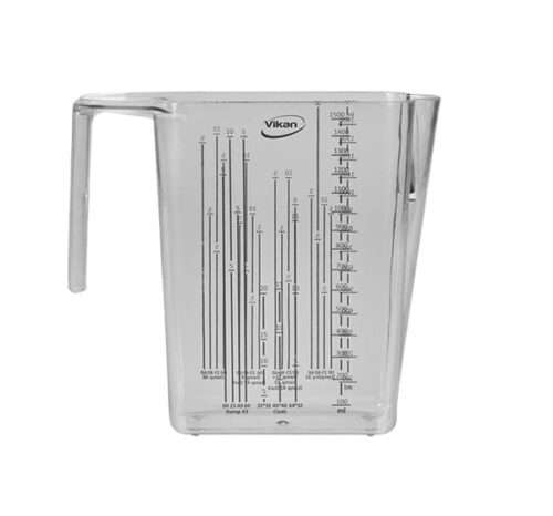 Præpareringskande 1,5 Liter Transparent