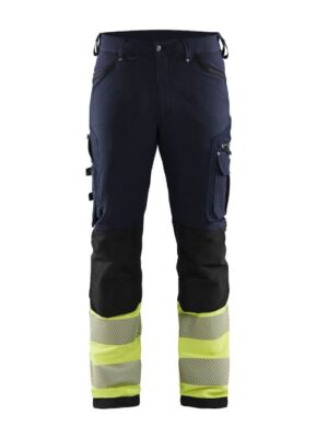 Blåkläder High vis buks 4-vejs stretch