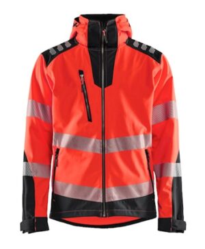 HIGH VIS SOFTSHELL JAKKE