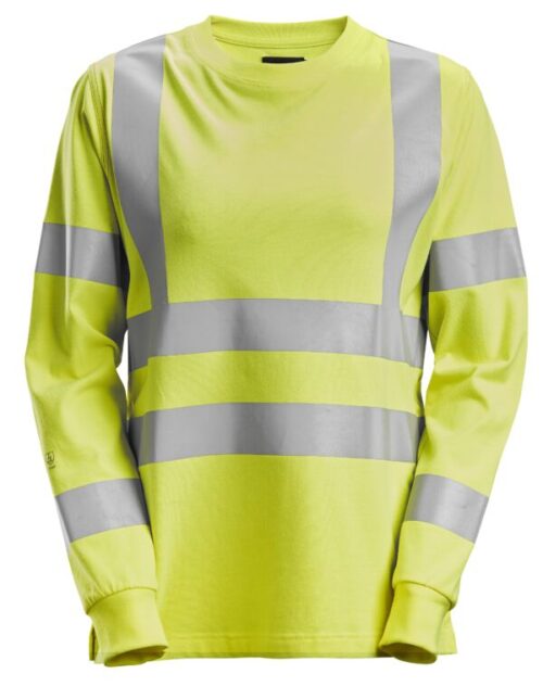 Snickers High-Vis Langærmet T-shirt til kvinder