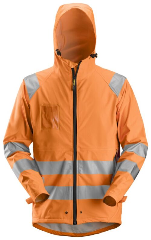 Snickers High-Vis PU regnjakke
