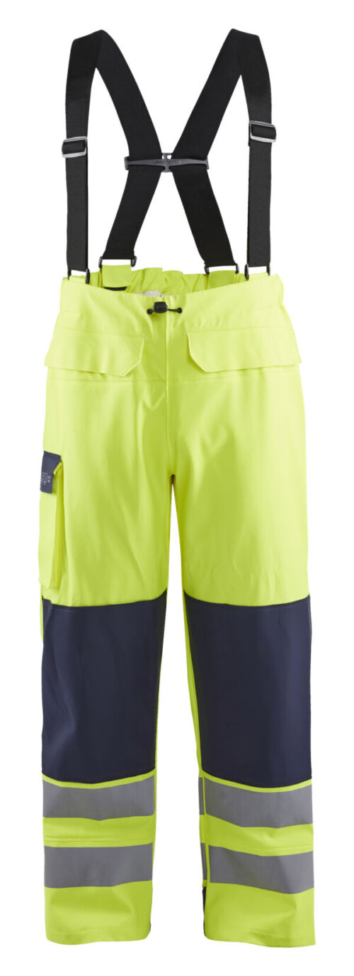 Blåkläder High Vis Flammehæmmende Regnbuks Level 2