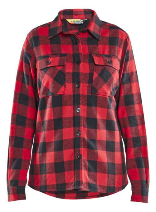 Blåkläder Dame Flannel Skjorte
