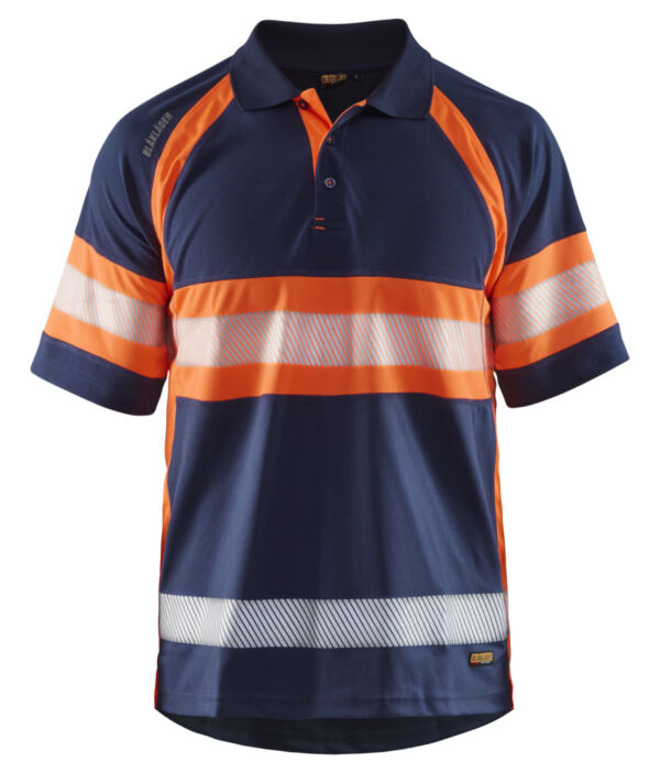 333810518953 Blåkläder High Vis UV Poloshirt