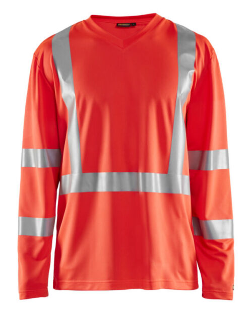 Blåkläder High Vis UV T-shirt lang ærme
