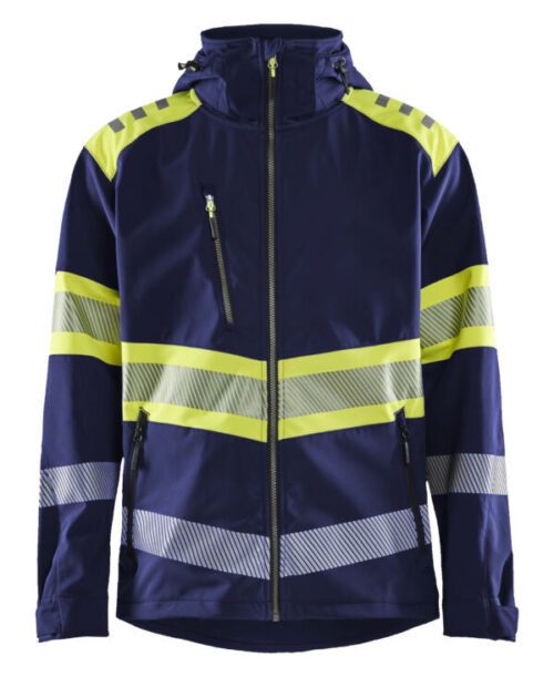 Blåkläder High Vis Softshell Jakke