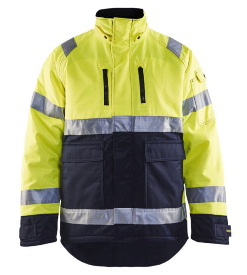 Blåkläder High Vis Vinterjakke bævernylon