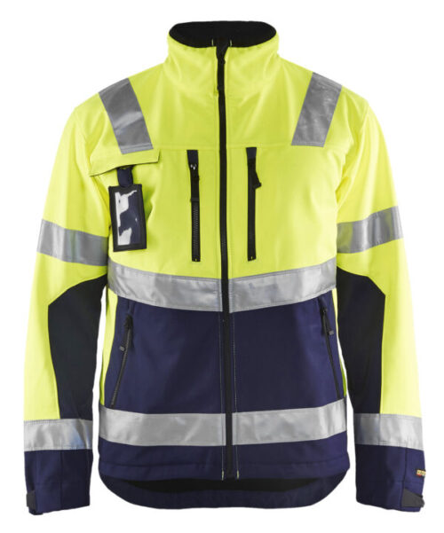 Blåkläder High Vis Softshell Jakke