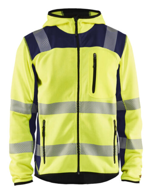 Blåkläder High Vis Strikket Softshell Jakke