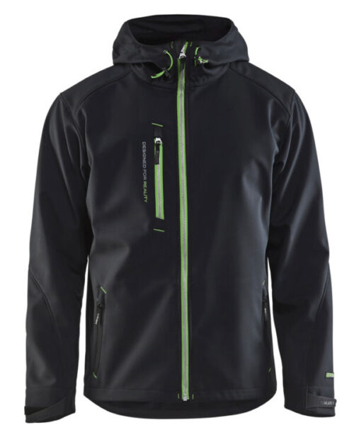 Blåkläder Softshell Jakke med hætte