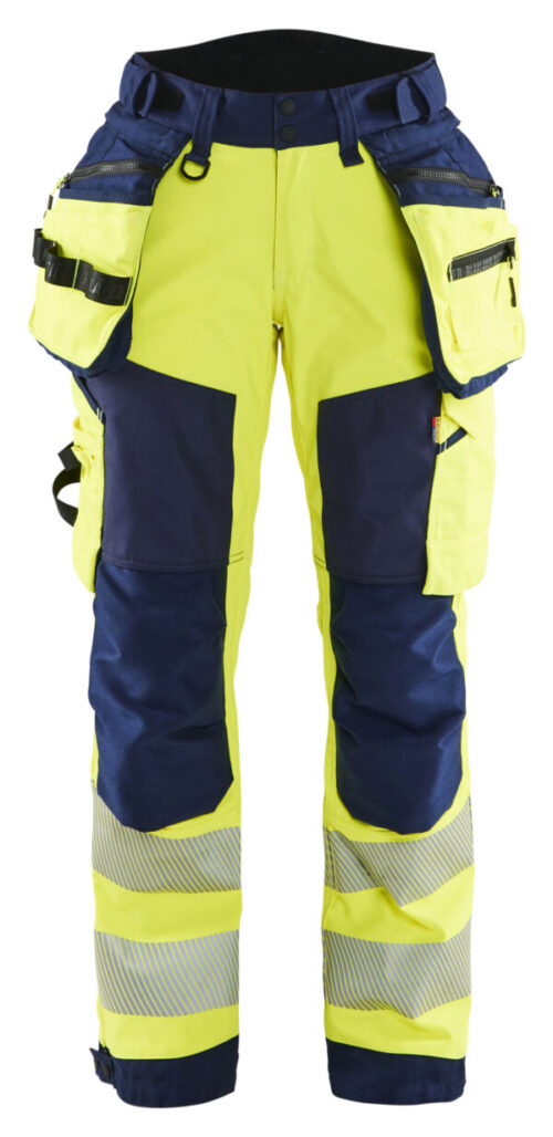 Blåkläder Dame High Vis Softshell Buks
