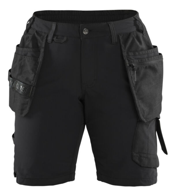 718316459998 Blåkläder Dame Håndværker shorts 4-vejs stretch