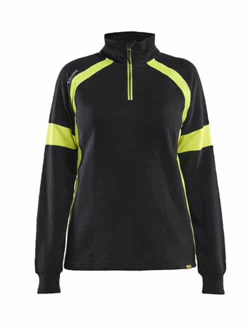 Blåkläder Dame Sweatshirt Half Zip