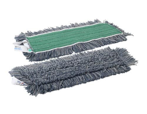 Garnmoppe Proff m velcro grå