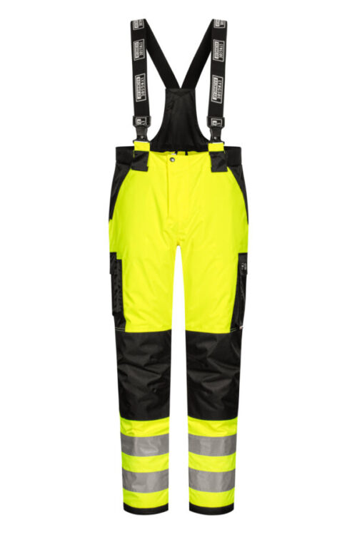 Åndbare Hi-Vis vinterregnbukser