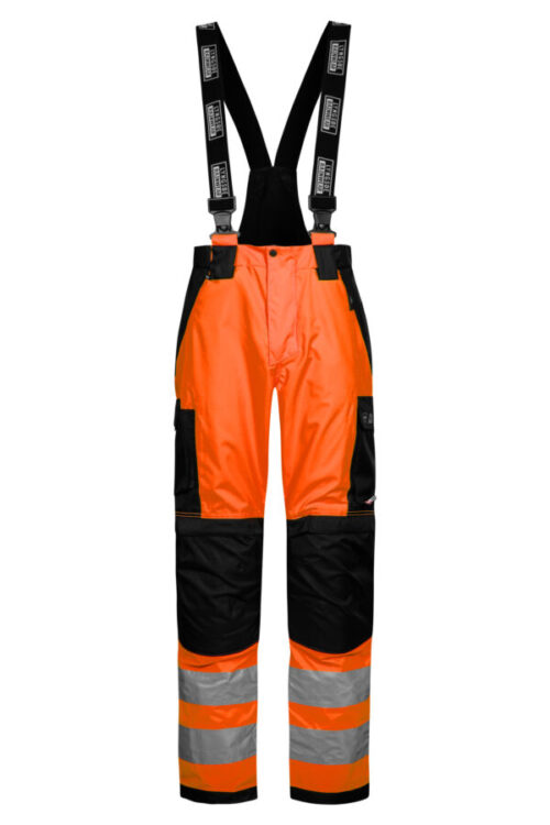 Åndbare Hi-Vis regnbukser