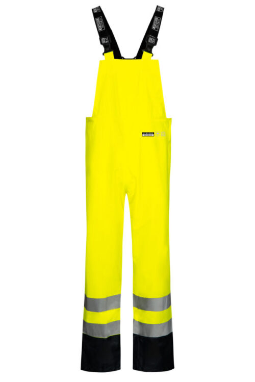 Hi-Vis regnoveralls i PU kvalitet