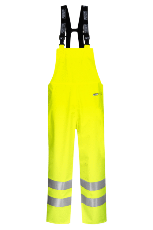 Hi-Vis regnoveralls i PU kvalitet