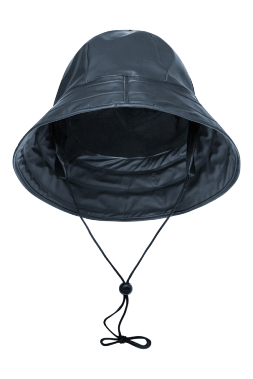 Sydvest med justerbar hagerem og fleece foer