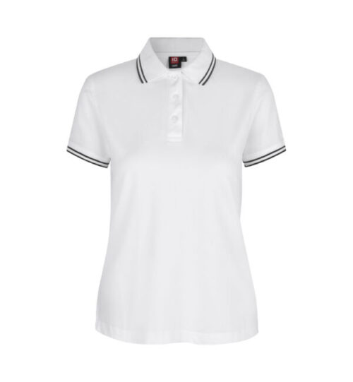 ID Kontrast poloshirt | stretch | dame
