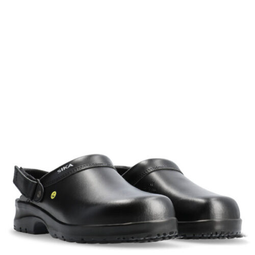 SIKA Fusion Clog ESD m/hælrem OB SRC - sort