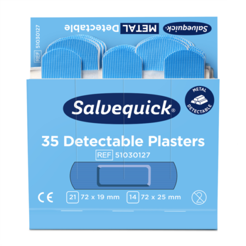 Detectable Plasters 35 pcs 6 Refill
