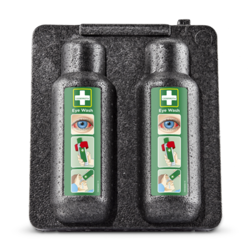 Heating Cabinet for 2 Eye Wash
