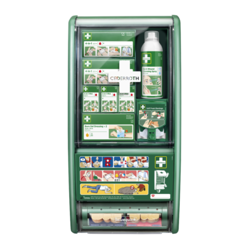 Soft Foam incl Dispenser First Aid Station