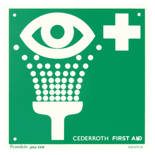 Eye Wash Sign