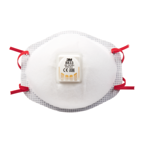 8833 Disposable 10p Half Face Mask